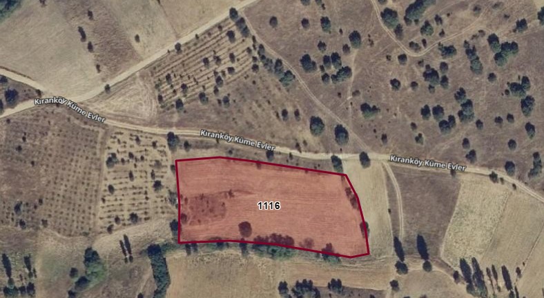 UŞAK EŞME KIRANKÖY KÖYÜNDE 6.750 M² TARLA - UŞAK EŞME fotoğraf 2